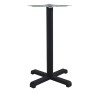 Plus cod.360 Βάση Tραπεζιού H73-Black
