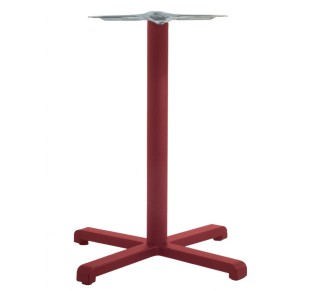 Plus cod.362 Βάση Tραπεζιού H73- Brick Red