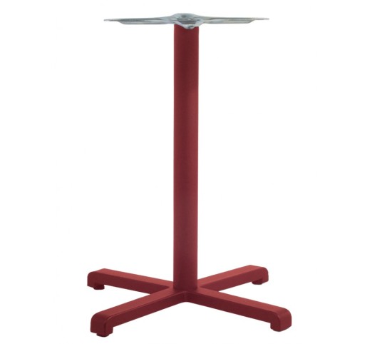 Plus cod.362 Table Base H73- Brick Red