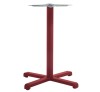 Plus cod.362 Βάση Tραπεζιού H73- Brick Red