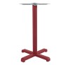 Plus cod.360 Table Base H73- Brick Red