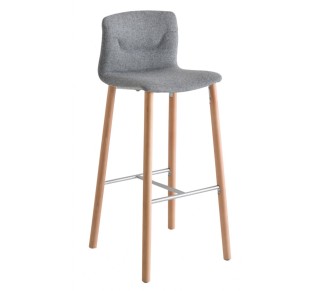 Slot 78/68 BL Upholstered σκαμπό bar της Gaber | Avant Garde