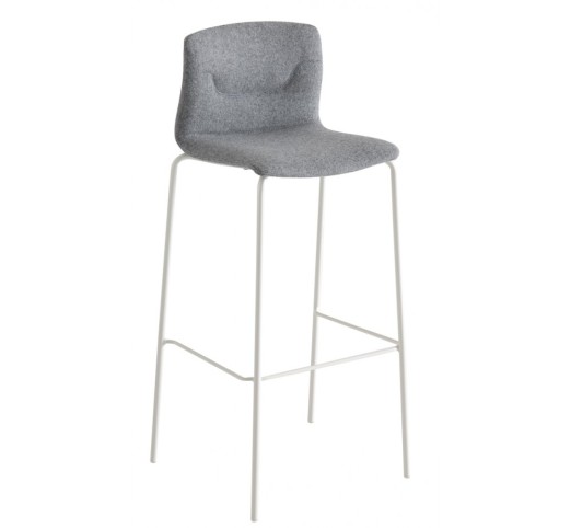 Slot 78/68 Upholstered μεταλλικό σκαμπό bar της Gaber | Avant Garde