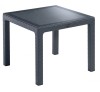 Defence 90 Anthracite Table with glass