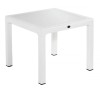 Defence 90 White Table with glass