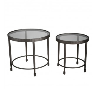 GRANAZ SIDE TABLE SET 2ΤΕΜ...