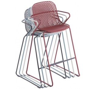 Ramatuelle bar stool by Grosfillex | Avant Garde exclusive agent