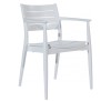 Regnum White Polypropylene Armchair 