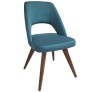 Amelia Turqoise wooden chair