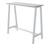Step cod.TSTPC820.14-14/H110 Technopolymer-HPL Bar Table