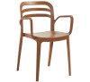 Aspendos Terracotta Polypropylene Armchair