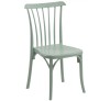 Gozo-Nile Green stackable chair Polypropylene