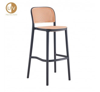 VIENNA STOOL BLACK NATURAL...