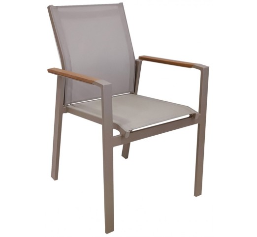Loise aluminum armchair - 2 years guarantee | Avant Garde