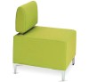 Cubo waiting system with back