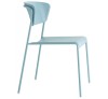 Lisa Τechnopolymer art.2865.VO-63 Metal Chair
