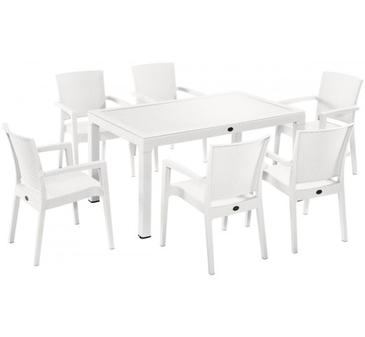 Defence τραπεζαρία 150x90 (set 7τμχ) της Novussi | Avant Garde