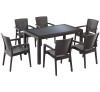 Defence Brown Dining set 150x90