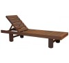AVG321 sunlounger wooden