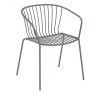 Amitha B cod. 78.55/A Metal Armchair
