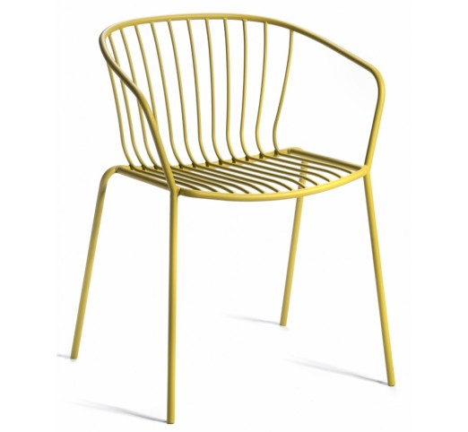 Amitha B cod.78/A metal armchair by Gaber | Avant Garde