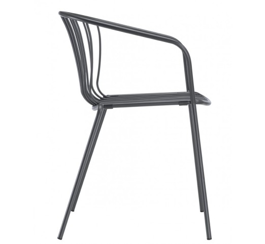 Amitha B cod.78/A metal armchair by Gaber | Avant Garde