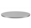 Ø70-Brushed Silver 0107 Topalit top
