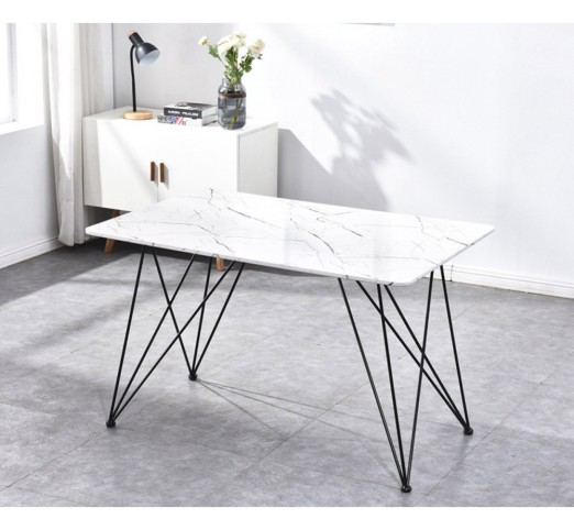 KRYSTAL 80x120 metal table - 2 years guarantee | Avant Garde