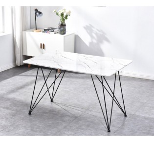 KRYSTAL 80x120 metal table - 2 years guarantee | Avant Garde