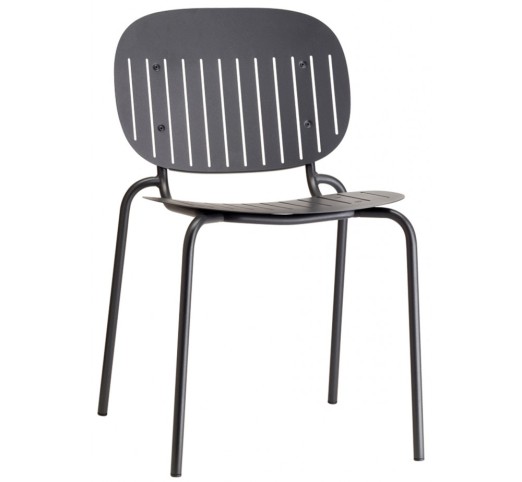 SISI barcode art.2508 metal chair by SCAB | Avant Garde