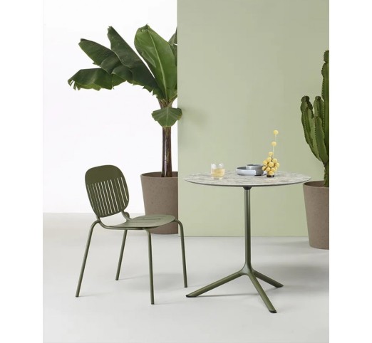 SISI barcode art.2508 metal chair by SCAB | Avant Garde