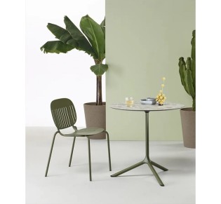 SISI barcode art.2508 metal chair by SCAB | Avant Garde