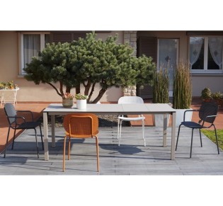 SISI dots art.2504 metal armchair by SCAB | Avant Garde