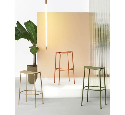Trick art.2523 metal barstool (h75) by SCAB | Avant Garde