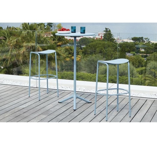 Trick art.2523 metal barstool (h75) by SCAB | Avant Garde