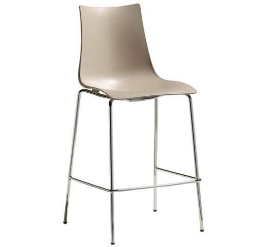 Zebra art.2566 metal barstool (h65) by SCAB | Avant Garde
