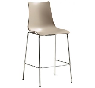 Zebra art.2566 metal barstool (h65) by SCAB | Avant Garde
