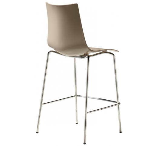 Zebra art.2566 metal barstool (h65) by SCAB | Avant Garde