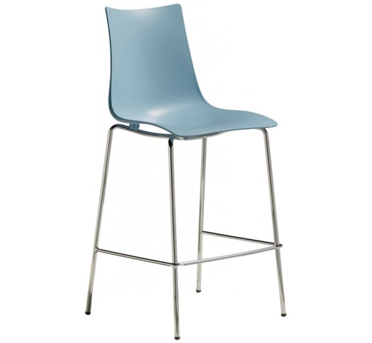 Zebra art.2566 metal barstool (h65) by SCAB | Avant Garde