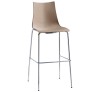 Zebra art.2565.15-CR/H80 Metal Barstool