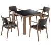 Seginus Tραπεζαρία 90x90cm Desert brown/brown