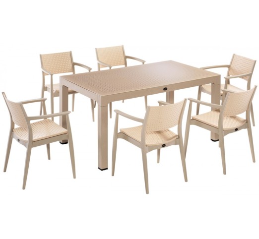 Seginus τραπεζαρία 150x90cm - 2 χρόνια εγγύηση | Avant Garde