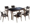 Seginus Desert brown/brown Dining set 150x90cm