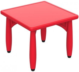 SQ-Plastic Legs child table | Avant Garde