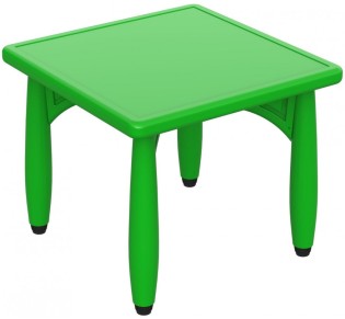 SQ-Plastic Legs child table | Avant Garde