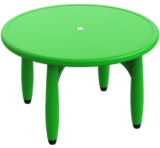RON-Plastic Legs child table | Avant Garde