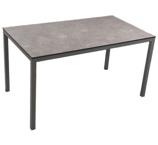 Nuovo grey aluminum table - 2 years guarantee | Avant Garde