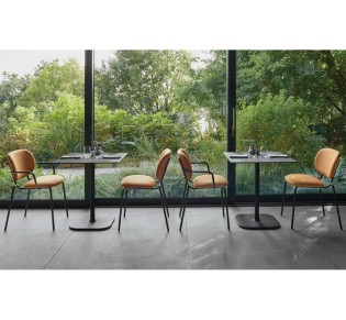 Rhino art.5184 metal table base by SCAB | Avant Garde
