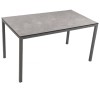 Tuesday 2810-Grey τραπέζι αλουμινίου 139x79xH75cm