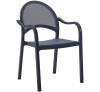 Florida armchair polypropylene Anthracite